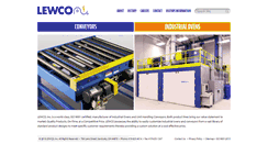 Desktop Screenshot of lewcoinc.com